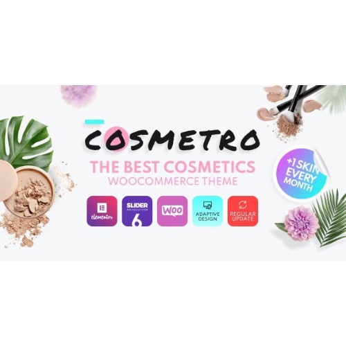 Cosmetro – Kozmetik Mağazası Elementor WooCommerce Teması