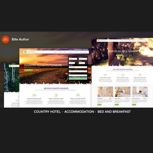 CountryHolidays – WordPress Country Otel ve Yatak
