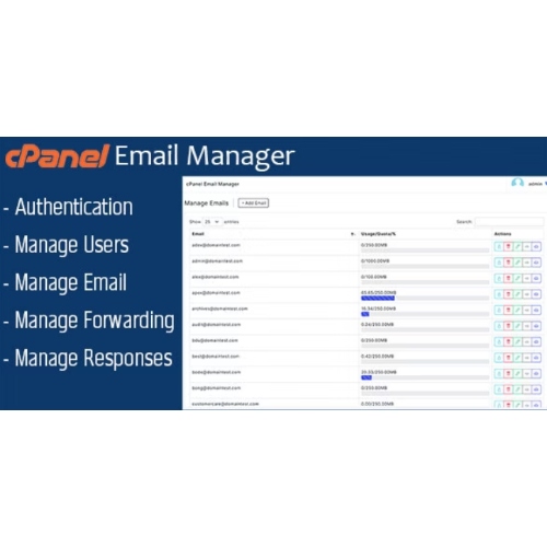 Cpanel E-posta Yöneticisi
