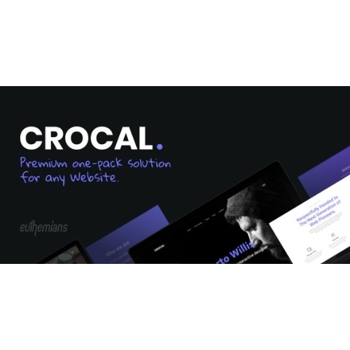 Crocal – Duyarlı Çok Amaçlı WordPress Teması