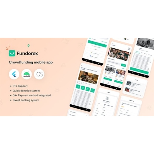 Fundorex – Kitlesel Fonlama Platformu Flutter Mobil Uygulaması