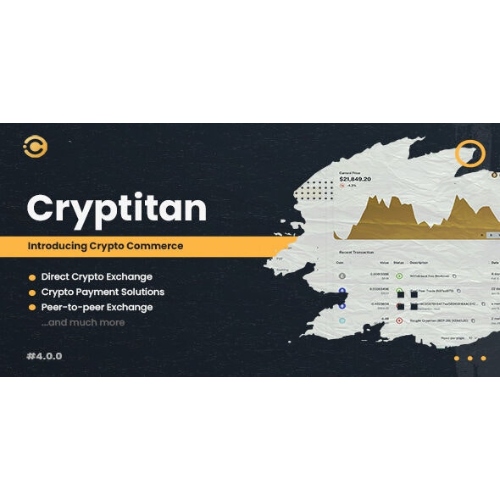 Cryptitan – Çok Özellikli Kripto Yazılımı ve Dijital Pazaryeri