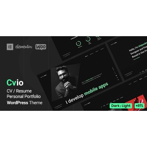 Cvio – Kişisel Portföy WordPress Teması