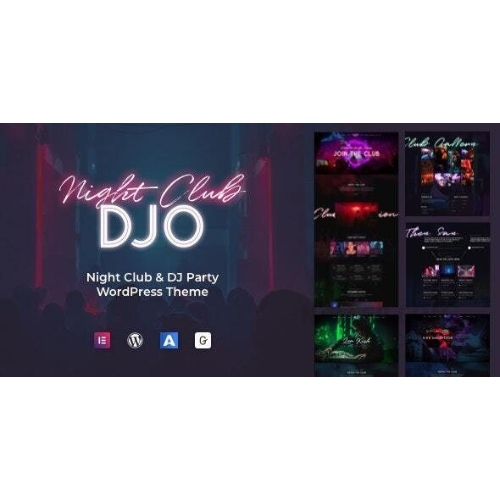DJO – Gece Kulübü ve DJ WordPress