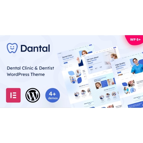 Dantal – Diş Kliniği ve Diş Hekimi WordPress Teması