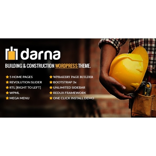 Darna – Yapı ve İnşaat WordPress Teması