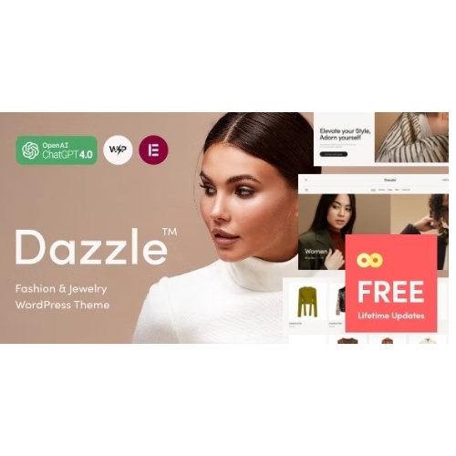 Dazzle — Moda ve Takı WordPress Teması