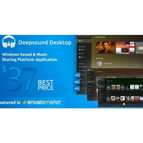 DeepSound Desktop – Bir Windows Ses ve Müzik Paylaşım Platformu Uygulaması