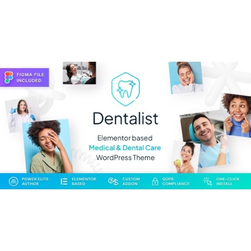 Dentalist – Tıp ve Diş Hekimliği WordPress Teması