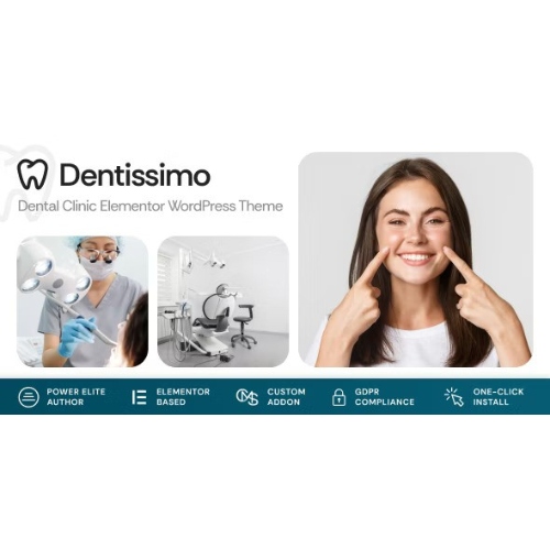 Dentissimo – Tıp ve Diş Hekimliği WordPress Teması