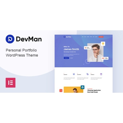 Devman – Kişisel Portföy WordPress Teması