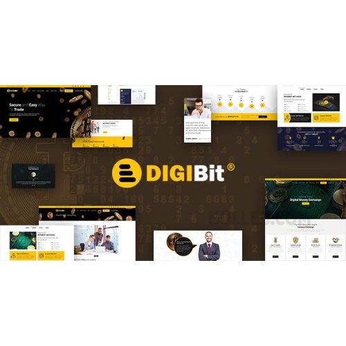 DigiBit – Bitcoin Ticareti WordPress Teması