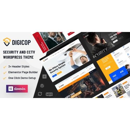 Digicop – Güvenlik ve CCTV WordPress Teması