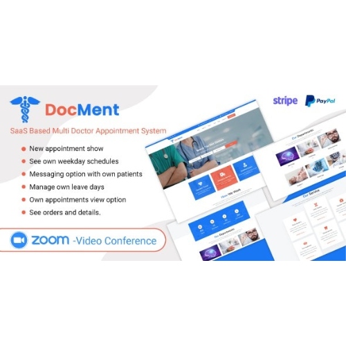 DocMent – ​​SaaS Tabanlı Çoklu Doktor Randevu Sistemi