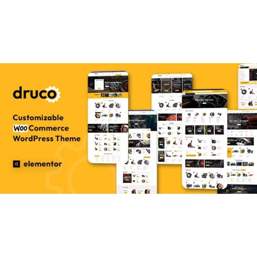 Druco – Elementor WooCommerce WordPress Teması
