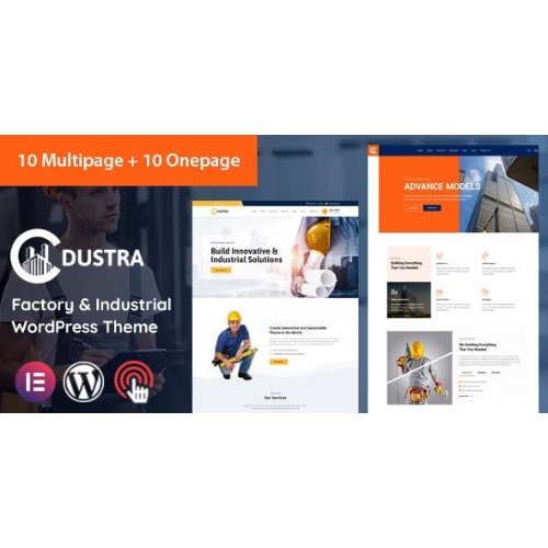 Dustra – Fabrika Endüstriyel WordPress Teması