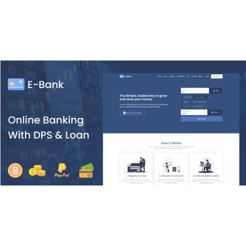 E-Banka – DPS ve Kredi ile Eksiksiz Çevrimiçi Bankacılık Sistemi