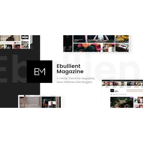 Ebullient – ​​Dergi & Haber Teması