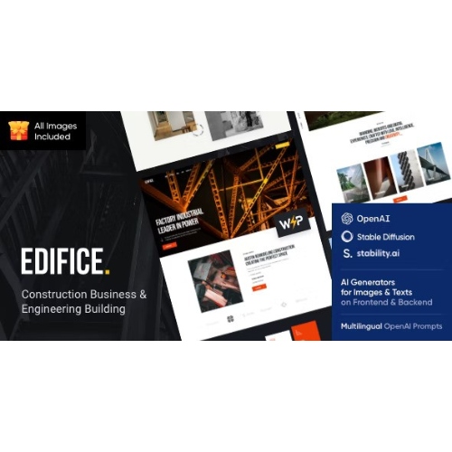 Edifice – İnşaat ve İnşaat WordPress Teması