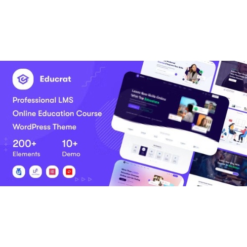 Educrat – Çevrimiçi Kurs Eğitimi WordPress Teması
