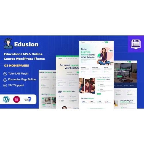 Edusion – Eğitim LMS WordPress Teması