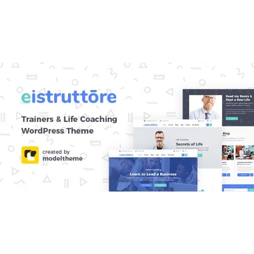 Eistruttore – Konuşmacı ve Yaşam Koçu WordPress Teması