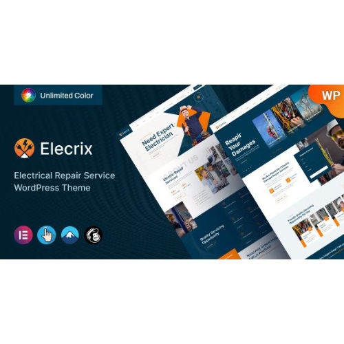 Elecrix – Elektrik Tamir Hizmetleri WordPress Teması