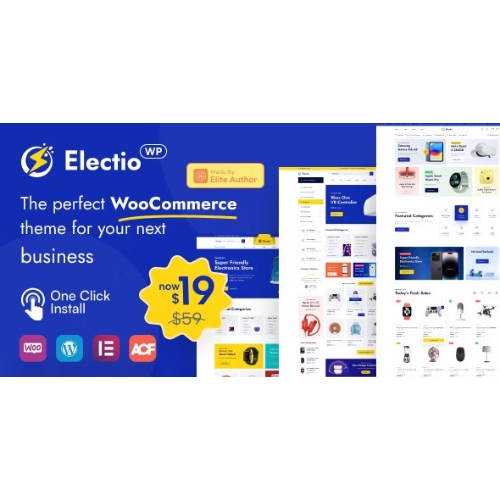 Electio Elektronik ve Cihaz Mağazası WooCommerce Teması