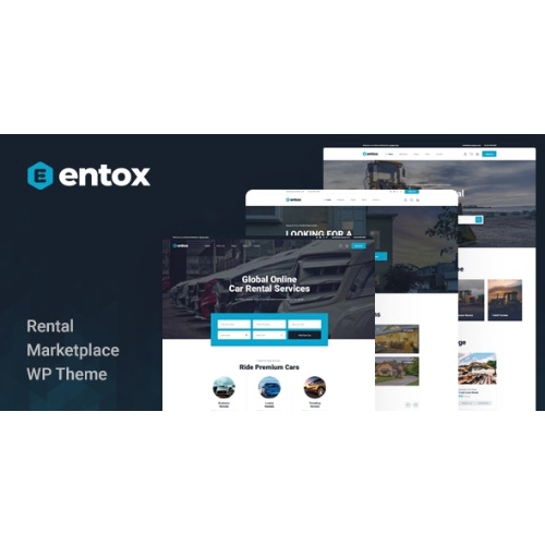 Entox – Kiralık Pazaryeri WordPress Teması Entox – Kiralık Pazaryeri WordPress Teması - Görsel 1