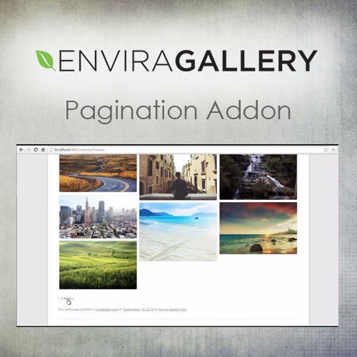 Envira Galeri – Sayfalandırma Eklentisi