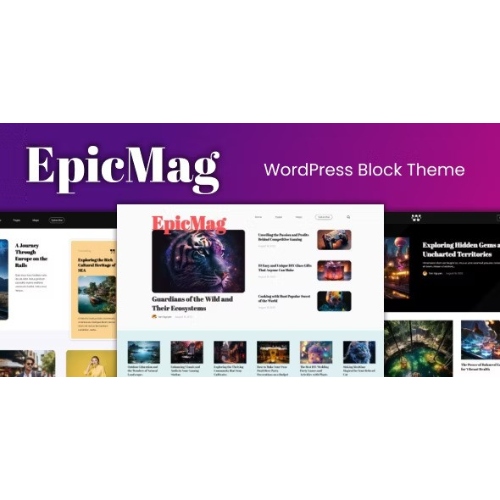 EpicMag – Haber Dergisi WordPress Teması