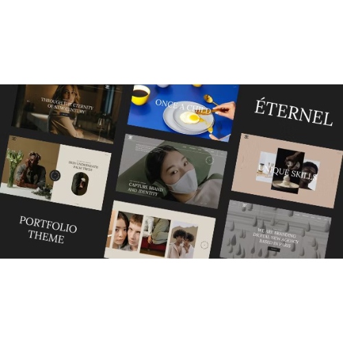 Éternel – Yaratıcı Portföy WordPress Teması