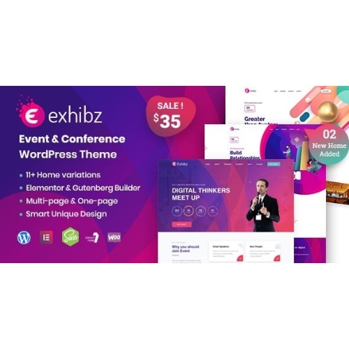 Sergi | Etkinlik Konferansı WordPress Teması