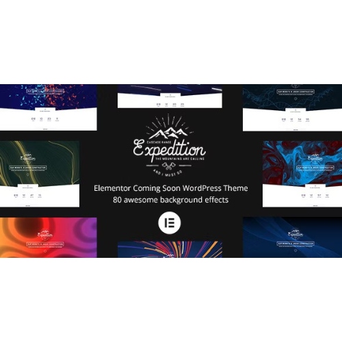 Expedition – Elementor Çok Yakında WordPress Teması