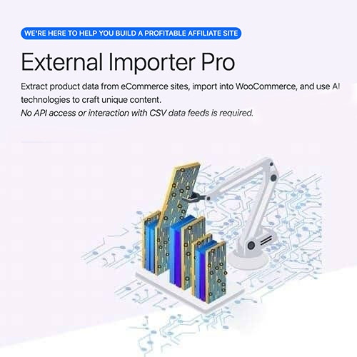 Harici İthalatçı Pro – Bağlı Kuruluş Ürünlerini WooCommerce'e İçe Aktarın