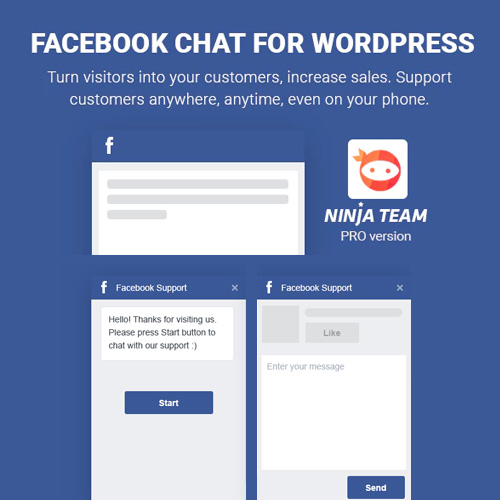 WordPress için Facebook Sohbeti