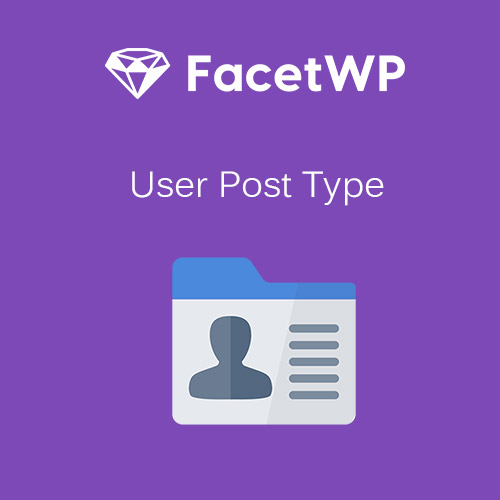 FacetWP – Kullanıcı Gönderi Türü