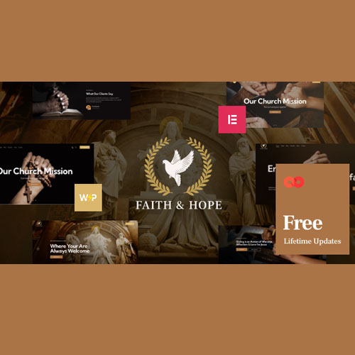 İnanç ve Umut | Kilise ve Din Kâr Amacı Gütmeyen WordPress Teması