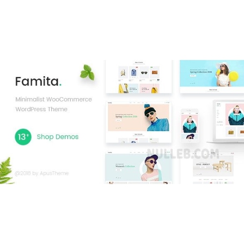 Famita – Minimalist WooCommerce WordPress Teması