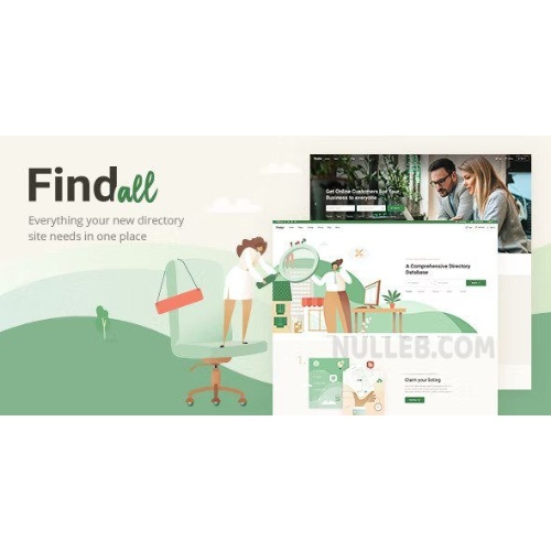 FindAll – İşletme Rehberi Teması