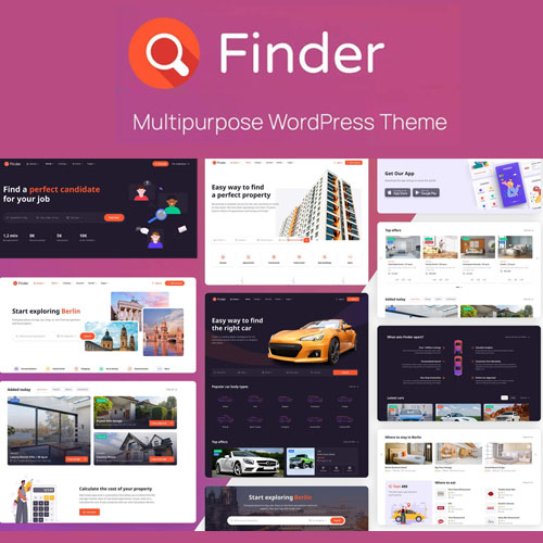 Finder – Çok Amaçlı Dizin ve Listeleme WordPress teması Finder – Çok Amaçlı Dizin ve Listeleme WordPress teması - Görsel 1