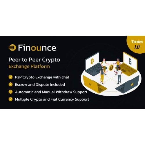 Finounce – Eşler Arası Gelişmiş Kripto Değişim Platformu