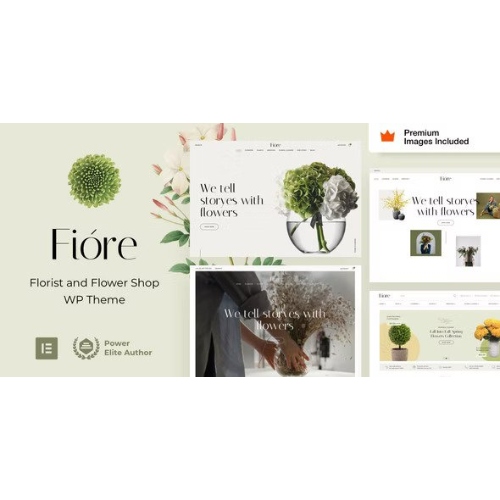 Fiore – Çiçekçi Çiçekçi E-ticaret WordPress Teması