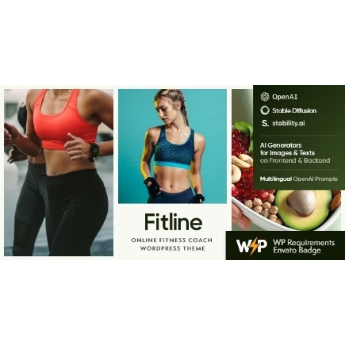 FitLine — Online Fitness Koçu WordPress Teması
