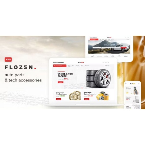 Flozen – WooCommerce AJAX WordPress RTL Teması