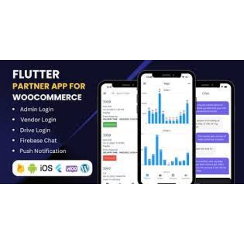 WooCommerce yöneticisi, satıcılar ve teslimat görevlileri için Flutter uygulaması