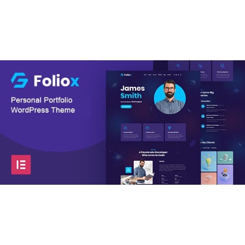 Foliox – Kişisel Portföy WordPress Teması