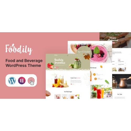 Foodily – Yiyecek ve İçecek WordPress Teması