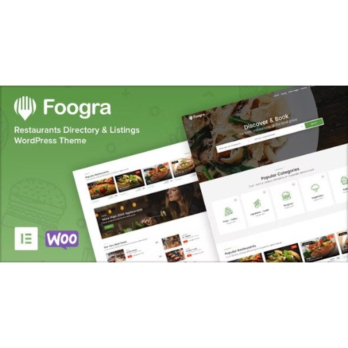Foogra – Restoran Rehberi ve Listeleme WordPress Teması