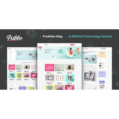 Fribbo – Ücretsiz Blog WordPress Teması